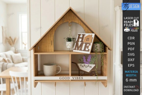 Farmhouse Wall Shelf Laser Cut CNC Review