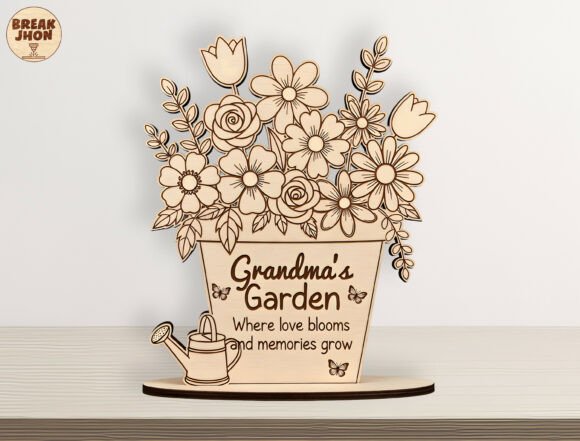Grandma’s Garden Laser Cut File SVG: A Seller’s Review for Mother S Day