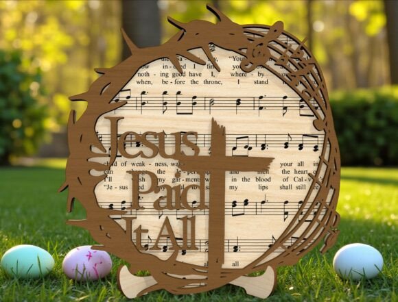 Layered Hymn Inspired Faith Laser Cut for Winter Amp