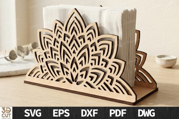Mandala Napkin Holder SVG: Laser Cutting Home Decor Review
