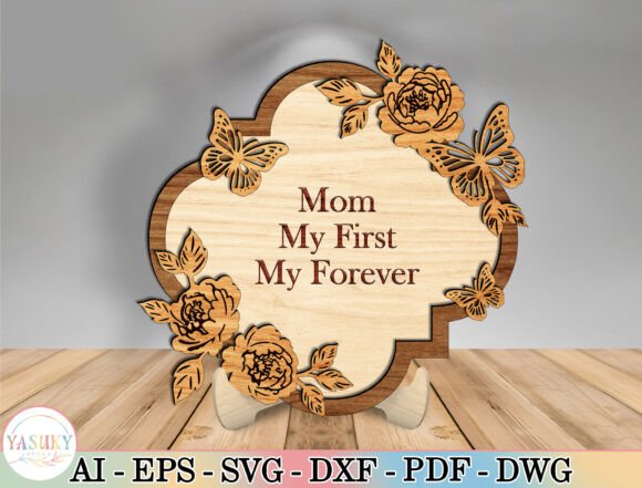 Mother s Day Glowforge XTool Laser Cut for Modern Publishing