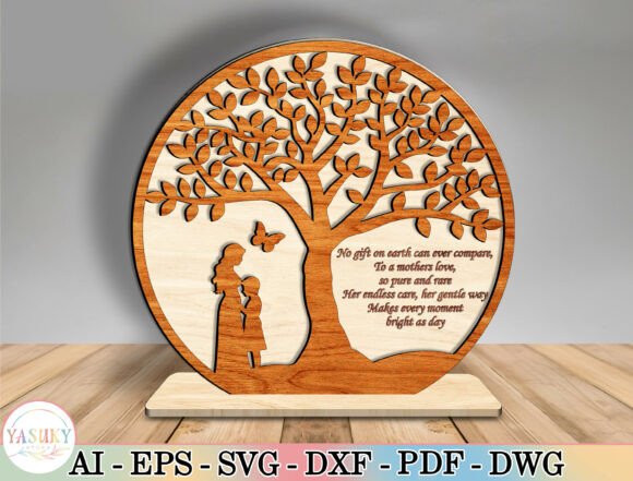 Mother S Sign Laser Cut File Svg for Mother S Day