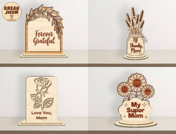 Mother’s Day Lowforge XTool SVG Bundle for Laser Cutting