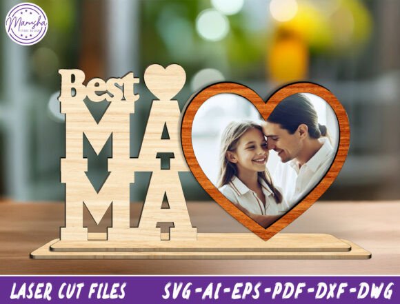 Mother’s Day Photo Frame Laser Cut File Review