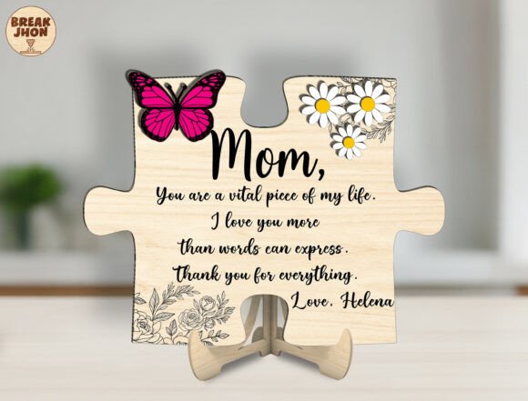 Mother’s Day Stand Decor SVG: Laser Cutting Review