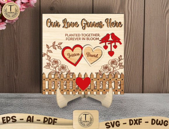 Personalized Couple Laser Cut File Svg: A Review for Valentine S Day