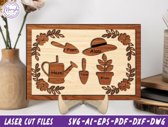 Personalized Garden Sign Laser Cut File: A Publisher’s Review