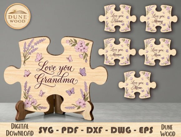 PuzzlePiece Mother’s Day Plaque Lasercut Review