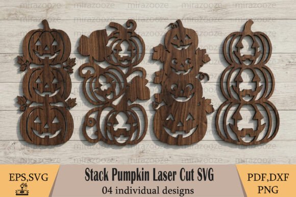 Stack Pumpkin Laser Cut SVG for Autumn Amp Branding
